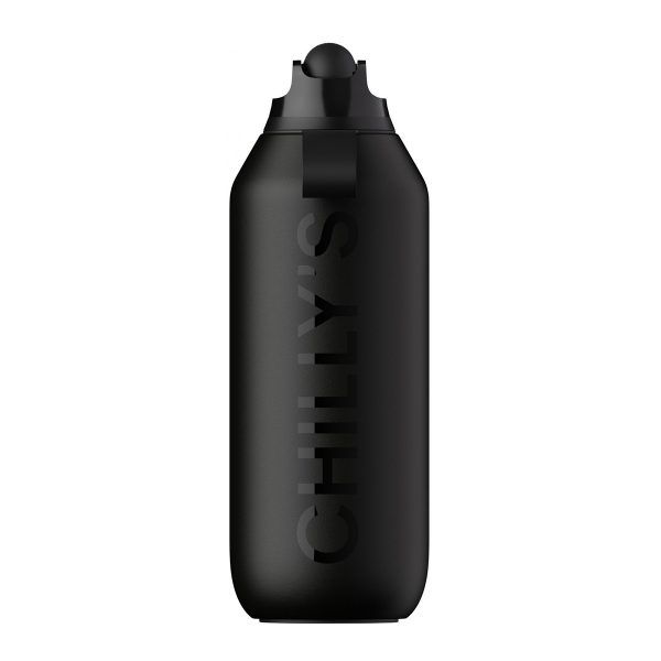 Chilly's Series 2 Flip Abyss Black Μπουκάλι Θερμός 500ml