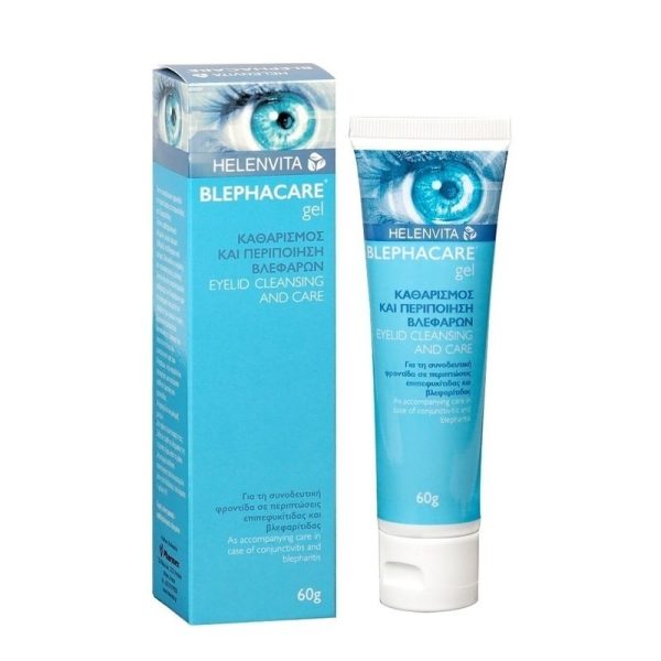Helenvita Blephacare Gel Οφθαλμικό Τζελ για την Καθημερινή Περιποίηση & Υγιεινή των Βλεφάρων, 60g