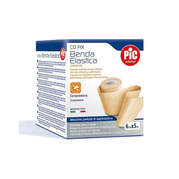 Pic C Solution Co Fix Blenda Elastica Επίδεσμος 6cmx5m 1 Τεμάχιο