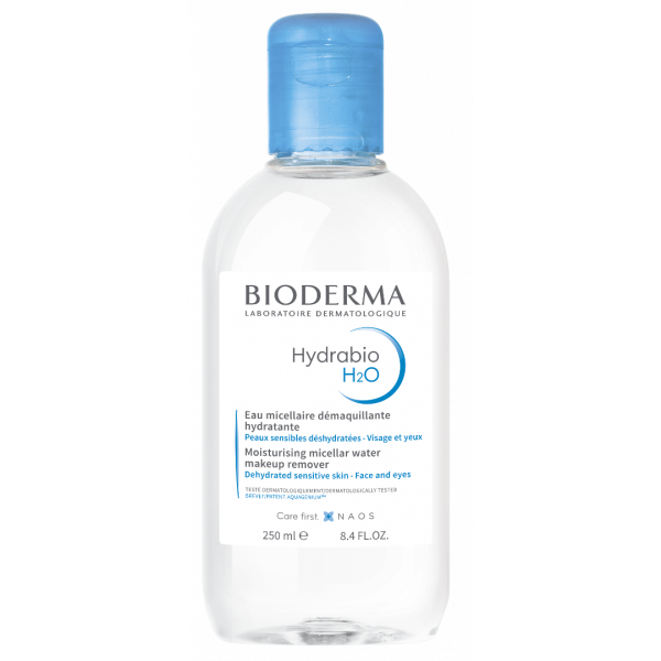 Bioderma Hydrabio H2O Ενυδατικό Νερό Καθαρισμού & Ντεμακιγιάζ Micellaire για Αφυδατωμένο Ευαίσθητο Δέρμα, 250 ml