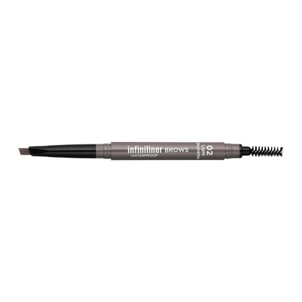 Mon Reve Infiniliner Gel Brow Pencil μαλακό κρεμώδες μολύβι φρυδιών με αδιάβροχη gel σύνθεση 02