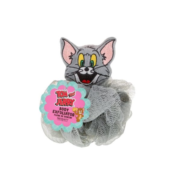 Mad Beauty Tom & Jerry Body Exfoliator - Tom Σφουγγάρι Μπάνιου