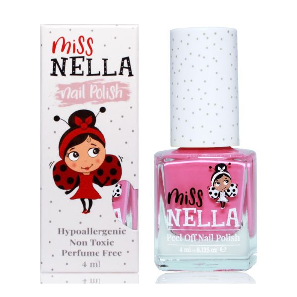 Miss Nella Pink A Boo 4Ml Peel Off Παιδικό Βερνίκι Νυχιών