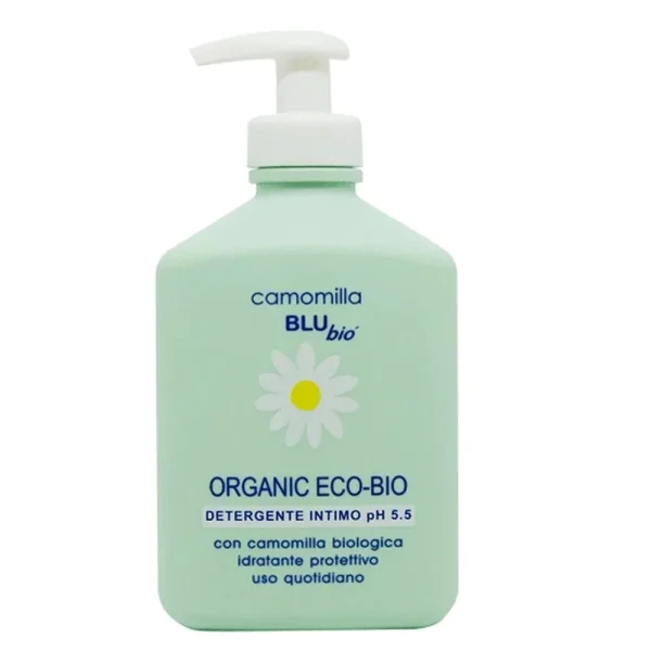 Camomilla Blu Organic Eco-Bio Intimate Wash Υγρό Καθαρισμού για την Ευαίσθητη Περιοχή, 300ml