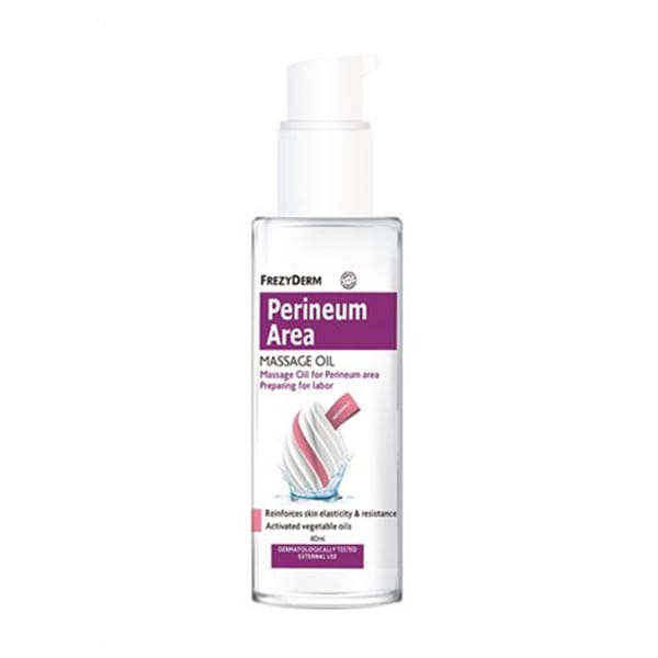Frezyderm Perineum Area Massage Oil Λάδι Μασάζ για το Περίνεο Χωρίς Άρωμα, 40ml