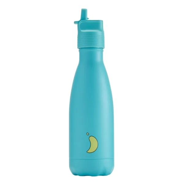 Chilly's Original Kids Bottle Ανοξείδωτο Παιδικό Μπουκάλι Θερμός Aqua 350ml