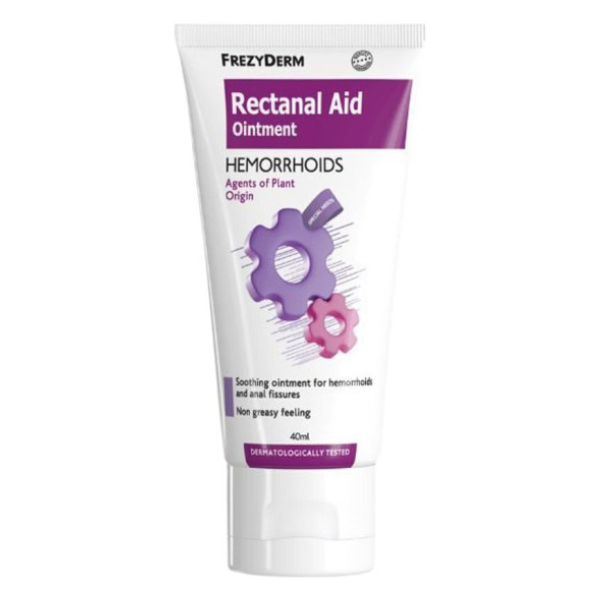 Frezyderm Rectanal Aid Ointment Καταπραϋντική Aλοιφή για Αιμορροΐδες, 40ml