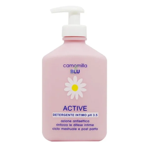 Camomilla Blu Intimate Wash Active Υγρό Καθαρισμού για την Ευαίσθητη Περιοχή των Γυναικών, 300ml