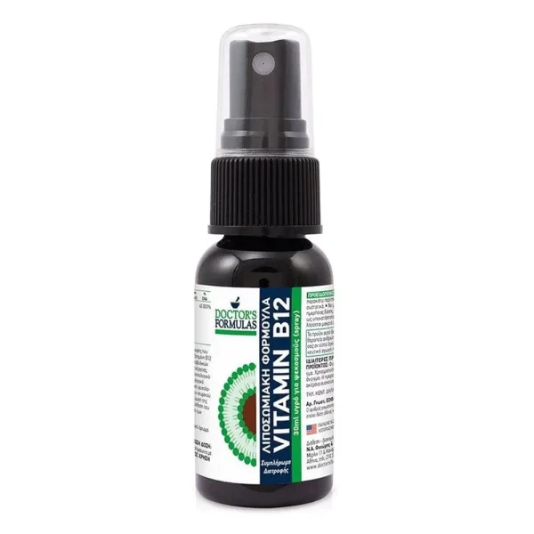 Doctor's Formula Λιποσωμιακή Φόρμουλα Vitamin B12 Spray 1mg, 30ml