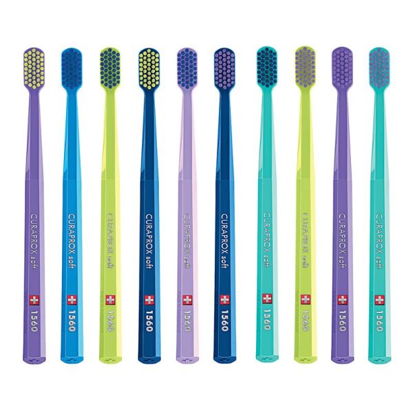 Curaprox CS 1560 Soft Οδοντόβουρτσα Μαλακή, 1 τεμάχιο