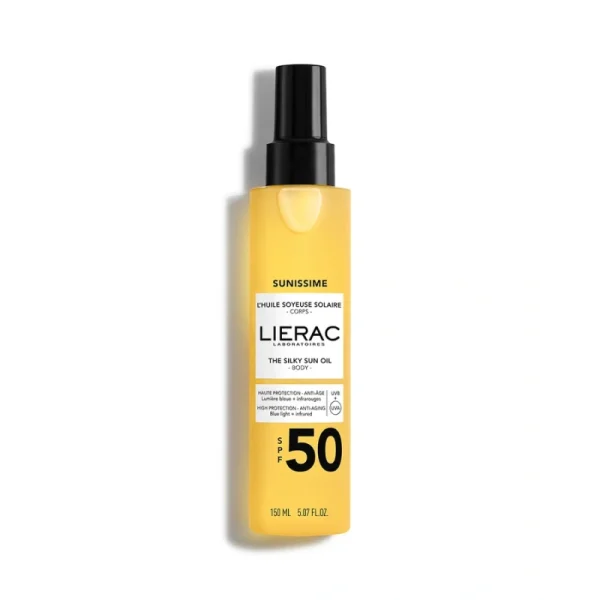 Lierac Sunissime The Silky Sun Body Oil SPF50 Το Μεταξένιο Αντηλιακό Λάδι Σώματος 150ml