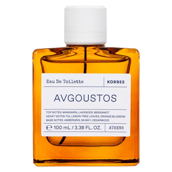Korres Avgoustos Eau de Toilette Ανδρικό Άρωμα, 100ml