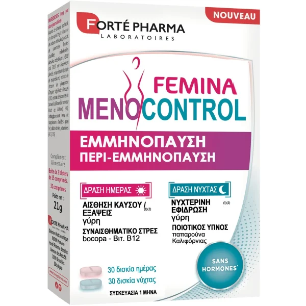 Forte Pharma Feminae Menopause Συμπλήρωμα για την Εμμηνόπαυση 60 ταμπλέτες