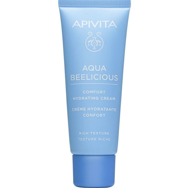 Apivita Aqua Beelicious Comfort Hydrating Cream Κρέμα Ενυδάτωσης Πλούσιας Υφής, 40ml