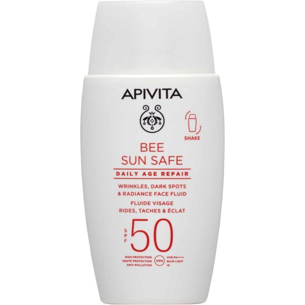 Apivita Bee Sun Safe SPF50 Daily Age Repair Αντηλιακό Προσώπου με Αντιγηραντική Δράση 50ml