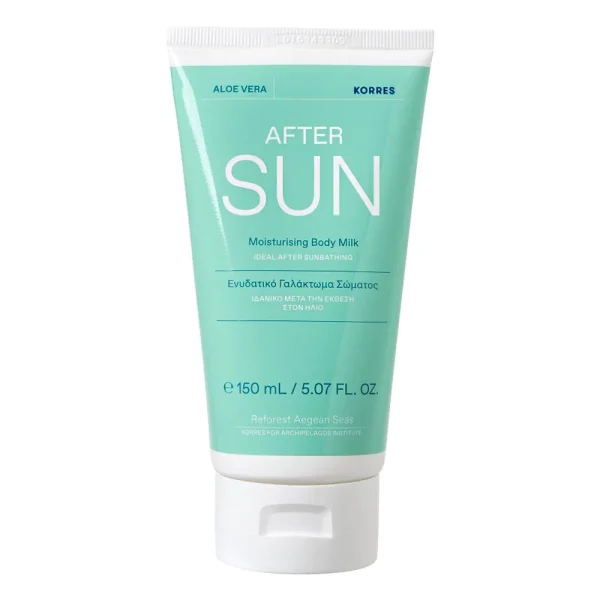 Korres Αλόη Ενυδατικό Γαλάκτωμα Σώματος After Sun 150ml