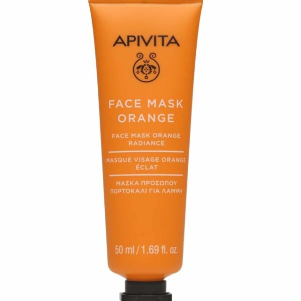 Apivita Face Mask, Μάσκα Λάμψης με Πορτοκάλι 50ml