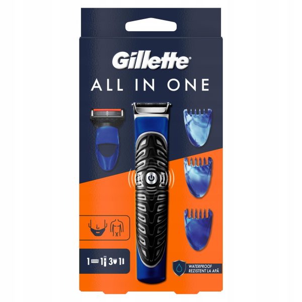 Gillette Styler 4in1 Ξυριστική Μηχανή Περιποίησης, Ξυρίσματος & Διαμόρφωσης Περιγραμμάτων, 1σετ