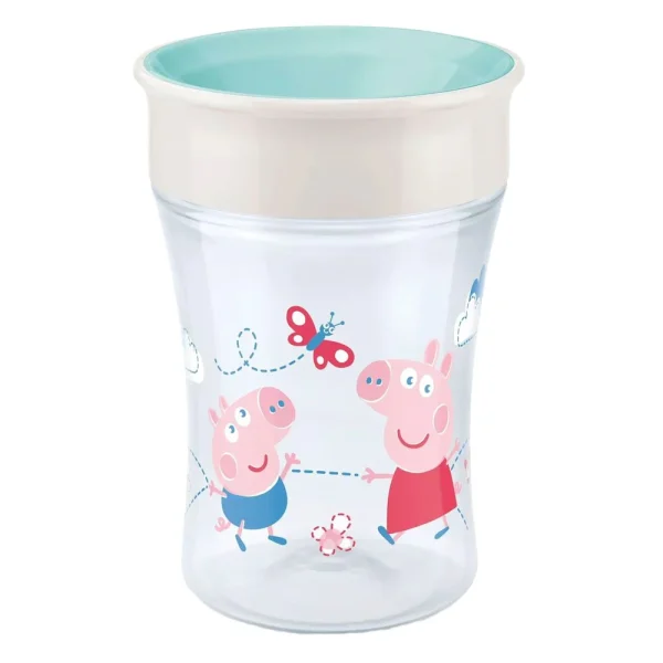 Nuk Magic Cup 360° Κύπελλο Μετάβασης Peppa Pig 8m+ 230ml