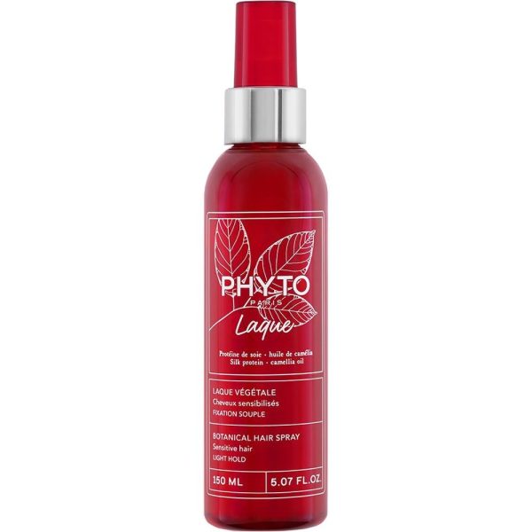 Phyto PhytoLaque Botanical Hair Spray Light Hold Sensitive Hair Φυτική Λακ Μαλλιών για Ανάλαφρο Κράτημα & Ευαίσθητα Μαλλιά, 150ml