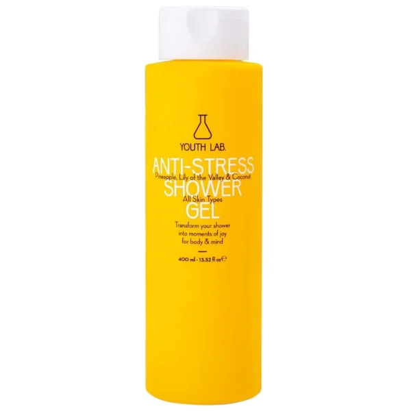 Youth Lab. Anti-Stress Shower Gel Αφρόλουτρο με Ανανά, Μιγκέ & Καρύδα, 400ml