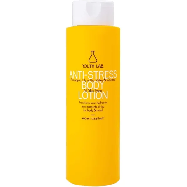 Youth Lab. Anti-Stress Body Lotion Γαλάκτωμα Σώματος με Ανανά, Μιγκέ & Καρύδα, 400ml