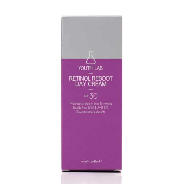 Youth Lab. Retinol Reboot Day Cream Αντιρυτιδική Kρέμα Ημέρας με Αντηλιακή Προστασία SPF30, 40ml