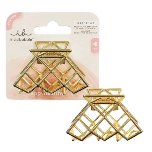 Invisibobble Clipstar Divine Metal Κλάμερ Μαλλιών, 1τεμ