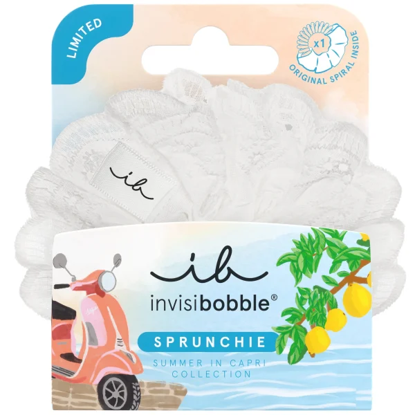 Invisibobble Sprunchie Bianco Bliss Λαστιχάκι Μαλλιών, 1τεμ