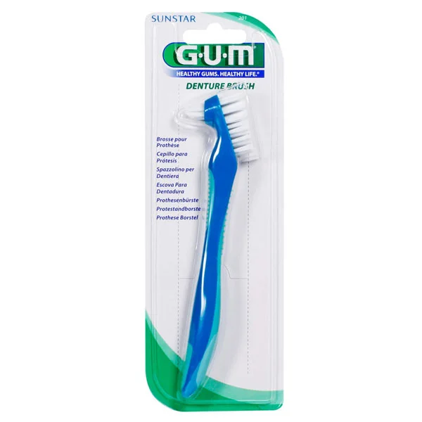 Gum Denture Brush 201 Οδοντόβουρτσα Για Τεχνητή Οδοντοστοιχία, 1τεμ