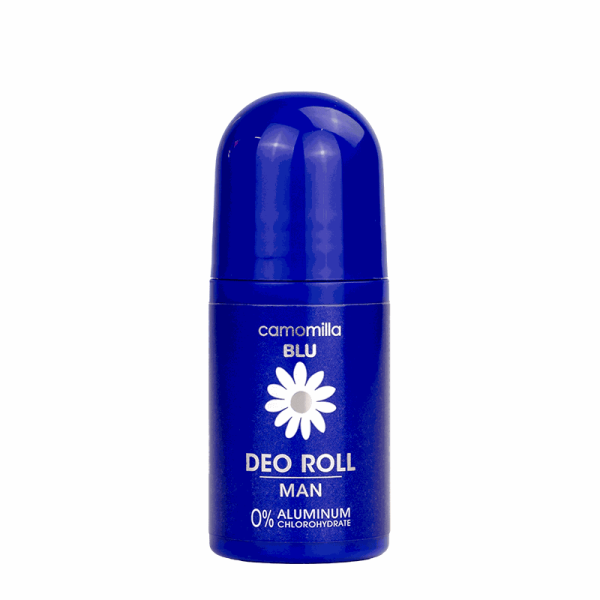 Camomilla Blu Deo Roll Man, Ανδρικό Αποσμητικό σε Roll-On Χωρίς Αλουμίνιο 50ml