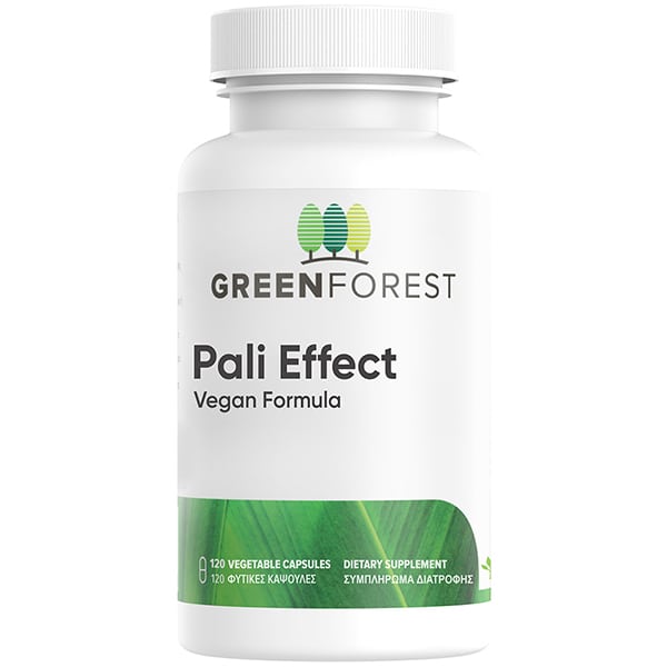 Green Forest Vegan Pali Effect Formula για τη Γαστροοισοφαγική Παλινδρόμηση 120 Κάψουλες