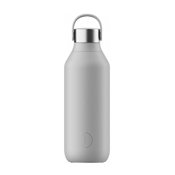 Chilly’s Series 2 Μπουκάλι Θερμός Granite Grey 500ml