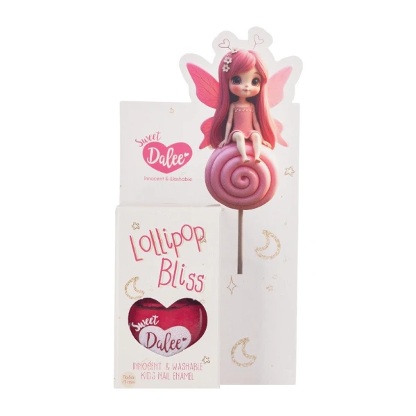 Sweet Dalee Nail Polish Παιδικό, Οικολογικό, Μη Τοξικό Βερνίκι Νυχιών με Βάση το Νερό 12ml - 903 Lollipop Bliss