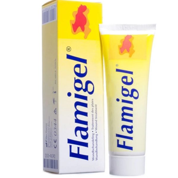Galenica Flamigel Ειδικό Gel Αποκατάστασης Εγκαυμάτων & Πληγών για Επούλωση & Ανακούφιση, 50g