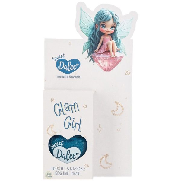 Sweet Dalee Nail Polish Παιδικό, Οικολογικό, Μη Τοξικό Βερνίκι Νυχιών με Βάση το Νερό 12ml - 907 Glam Girl