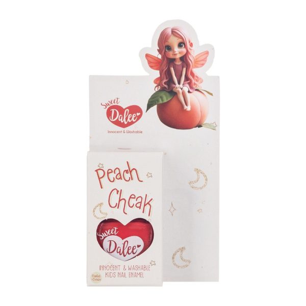 Sweet Dalee Nail Polish Παιδικό, Οικολογικό, Μη Τοξικό Βερνίκι Νυχιών με Βάση το Νερό 12ml - 908 Peach Cheak
