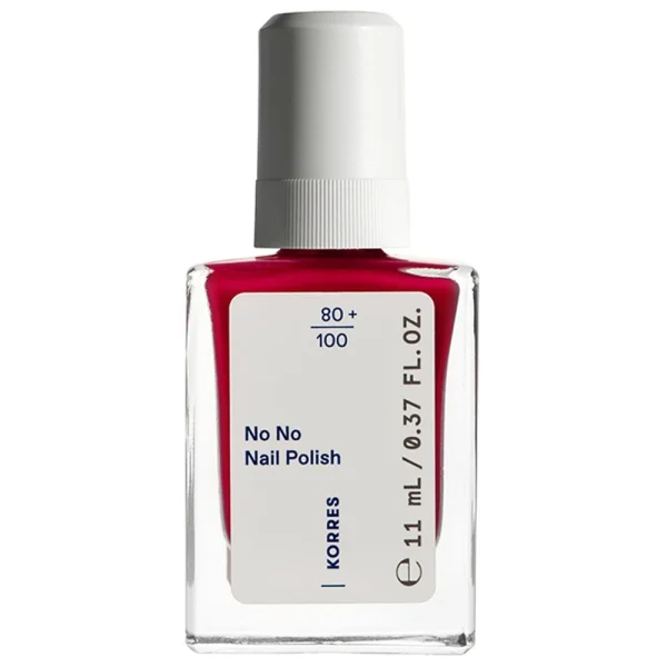 Korres No No Nail Polish Βερνίκι Νυχιών Υψηλής Φυσικής Περιεκτικότητας με Λάδι Αμυγδάλου 11ml - 48 Coral Red