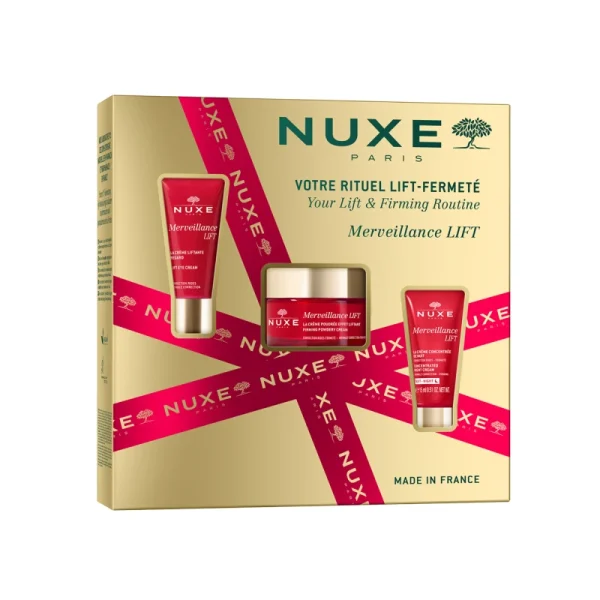 Nuxe  Merveillance Lift Set με Merveillance Lift Firming Powdery Cream Αντιγηραντική Κρέμα Ημέρας, 50ml, Ανορθωτική Κρέμα Ματιών, 15ml & Merveillance Lift Concentrated Κρέμα Νυκτός, 15ml, 1σετ