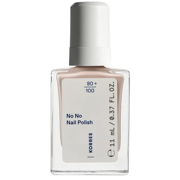 Korres No No Nail Polish Βερνίκι Νυχιών Υψηλής Φυσικής Περιεκτικότητας με Λάδι Αμυγδάλου 11ml - 25 Beigy Pink