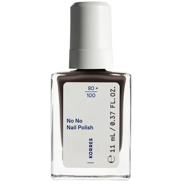 Korres No No Nail Polish Βερνίκι Νυχιών Υψηλής Φυσικής Περιεκτικότητας με Λάδι Αμυγδάλου 11ml - 36 Taupe