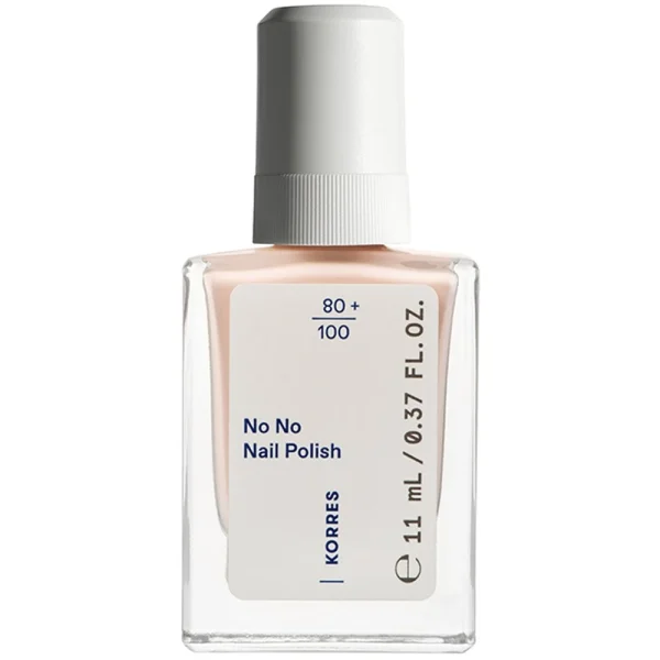Korres No No Nail Polish Βερνίκι Νυχιών Υψηλής Φυσικής Περιεκτικότητας με Λάδι Αμυγδάλου 11ml - 20 Peach Blush