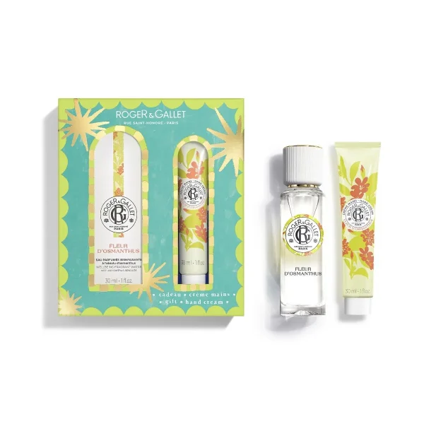 Roger & Gallet Promo Set Fleur d’ Osmanthus Eau Parfumee Bienfaisante Άρωμα 30ml & Δώρο Κρέμα Χεριών 30ml