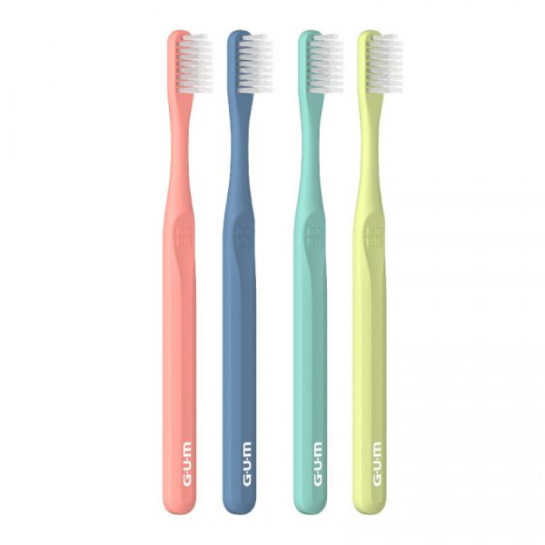 Gum 408 Classic Compact Ultra Soft Οδοντόβουρτσα Πολύ Μαλακή με Μικρή Κεφαλή 1 Τεμάχιο