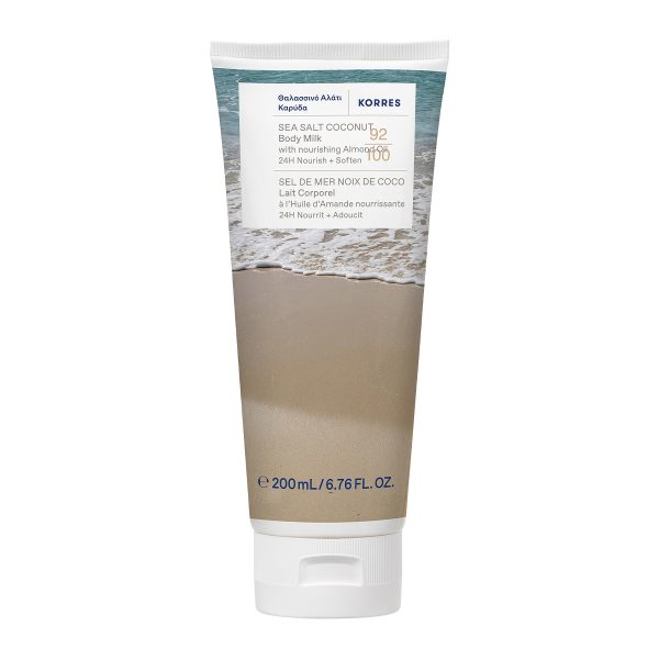 Korres Sea Salt Coconut Body Milk Γαλάκτωμα Σώματος με Άρωμα Καρύδας 200ml