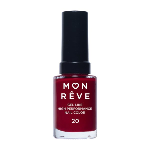 Mon Reve Gel-Like High Performance Nail Color Βερνίκι Νυχιών Υψηλής Απόδοσης No. 20 13ml