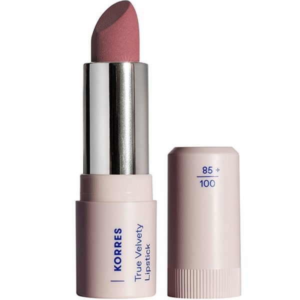 Korres True Velvety Lipstick Κραγιόν με Κρεμώδη υφή & Πλούσιο Χρώμα με Μόλις Ένα Πέρασμα 3g - 16 Blush Pink