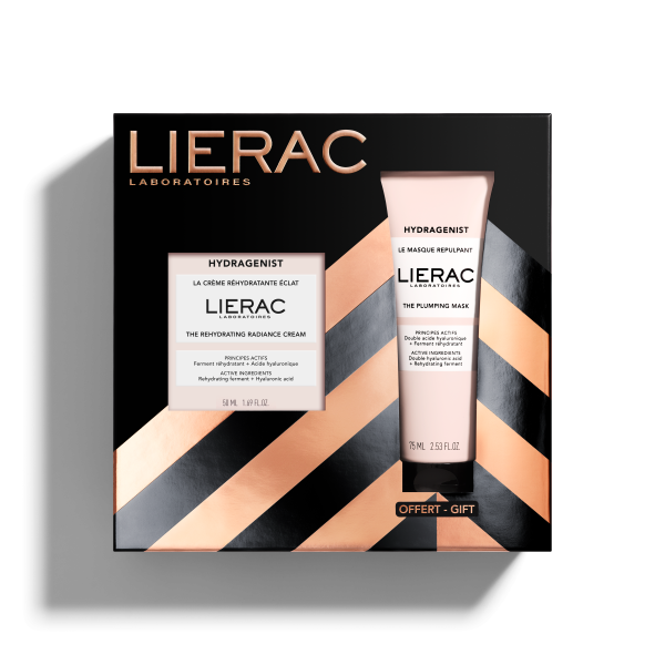 Lierac Set Σετ Περιποίησης Προσώπου Hydragenist The Rehydrating Radiance Cream Kρέμα Ενυδάτωσης & Λάμψης, 50ml & Δώρο The Plumping Mask Μάσκα Προσώπου, 75ml, 1σετ