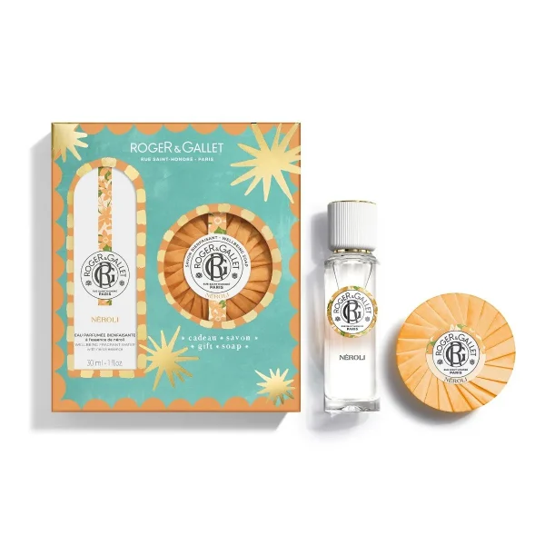 Roger & Gallet Promo Neroli Wellbeing Fragrant Water Άρωμα 30ml & Δώρο Perfumed Soap Bar 100g