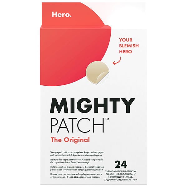 Hero. Mighty Patch The Original Anti-Pimple Επιθέματα για Σπυράκια, 24τεμ